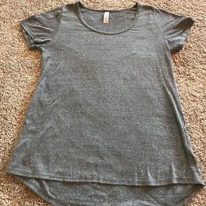 Lularoe XXS heather gray classic tee